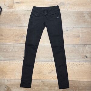 G-Star Raw Women's Skinny Jeans - Black
